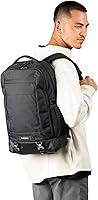 Vista 3 de Timbuk2 Authority Mochila para laptop Deluxe, Eco Negro Deluxe