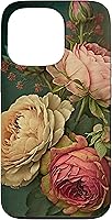 Vista 10 de Funda para iPhone 12/12 Pro Boho Shabby Chic Bohemio Rosas Vintage Flores Floral