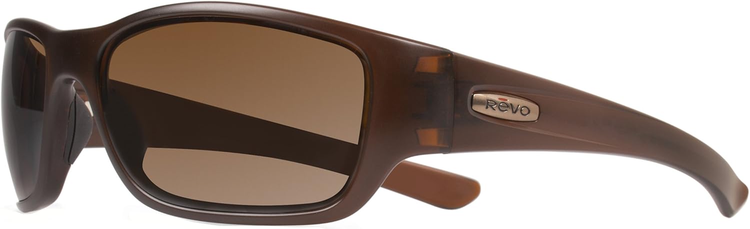 REVO Mason Sunglasses, Brown Frame/Terra Serilium Lens