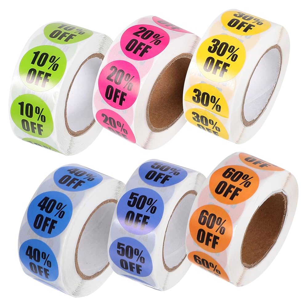 お値下げ▲曜日シール 丸型 7ロール7000枚 海外 ロールシール ステッカー お値下げ△曜日シール 丸型 7ロール7000枚 海外 ロールシール