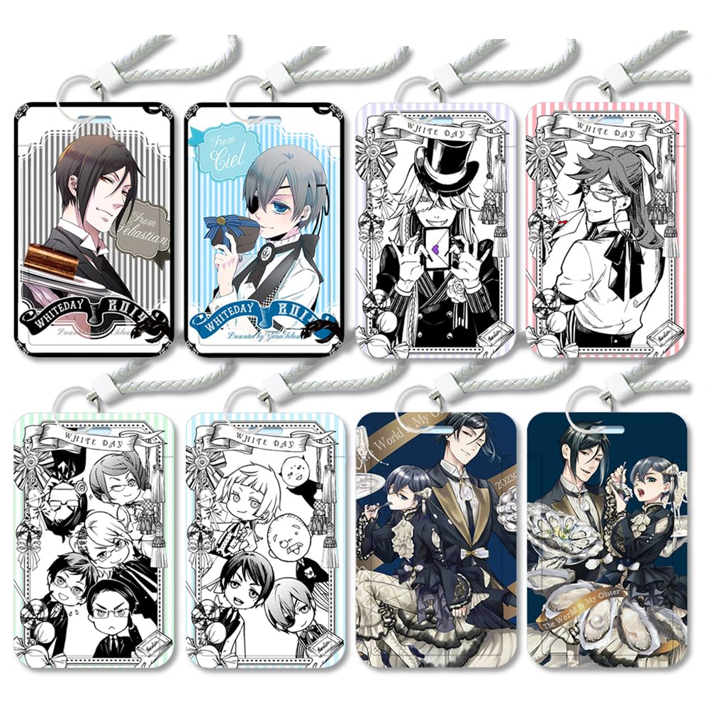 Amazon.co.jp: 黒執事 カードケース パスケース 漫画風 シエル