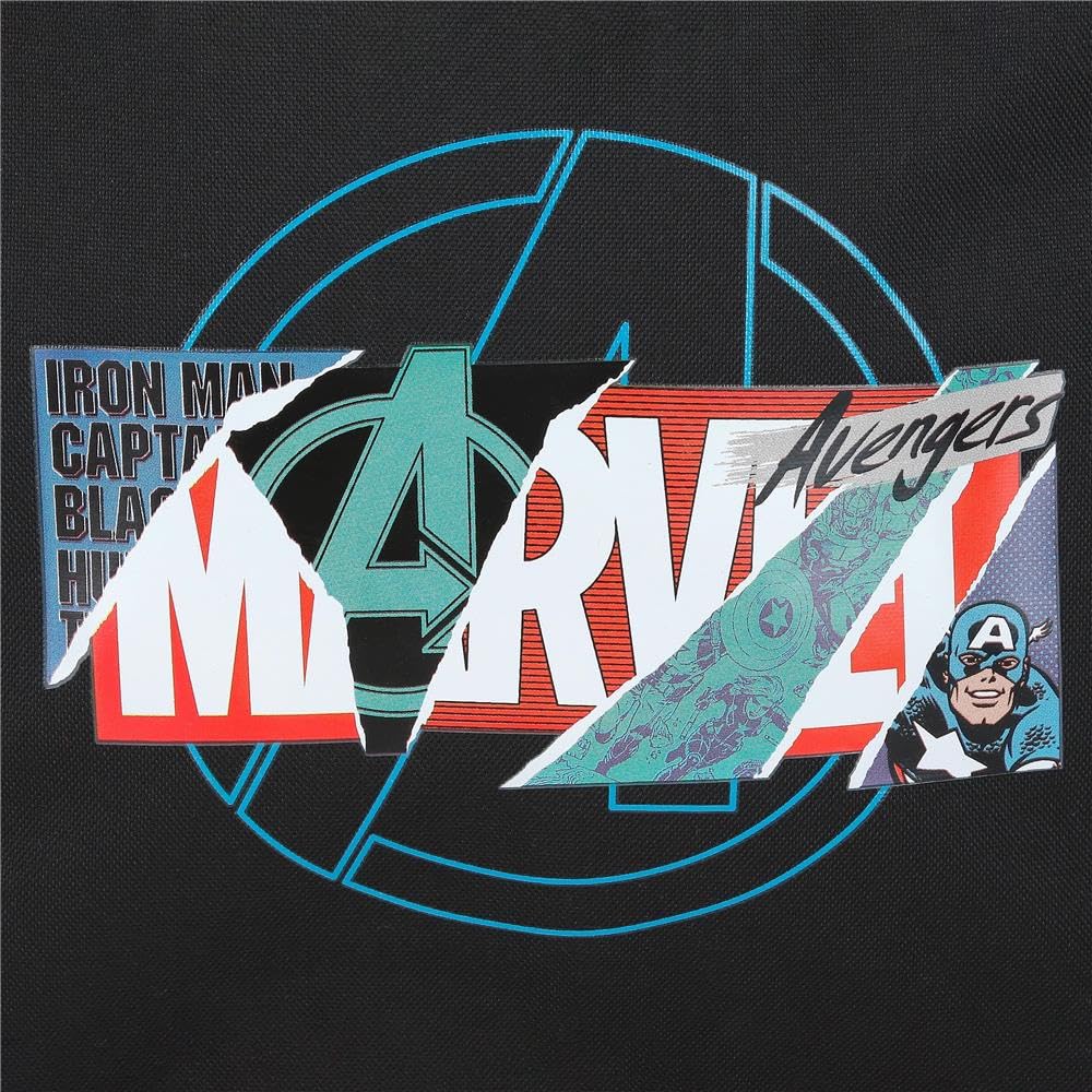 Disney marvel Marvel Shield, zaino per bambini, zaino per la scuola, in poliestere, bretelle larghe e regolabili, diverse tasche, di Joumma Bags.