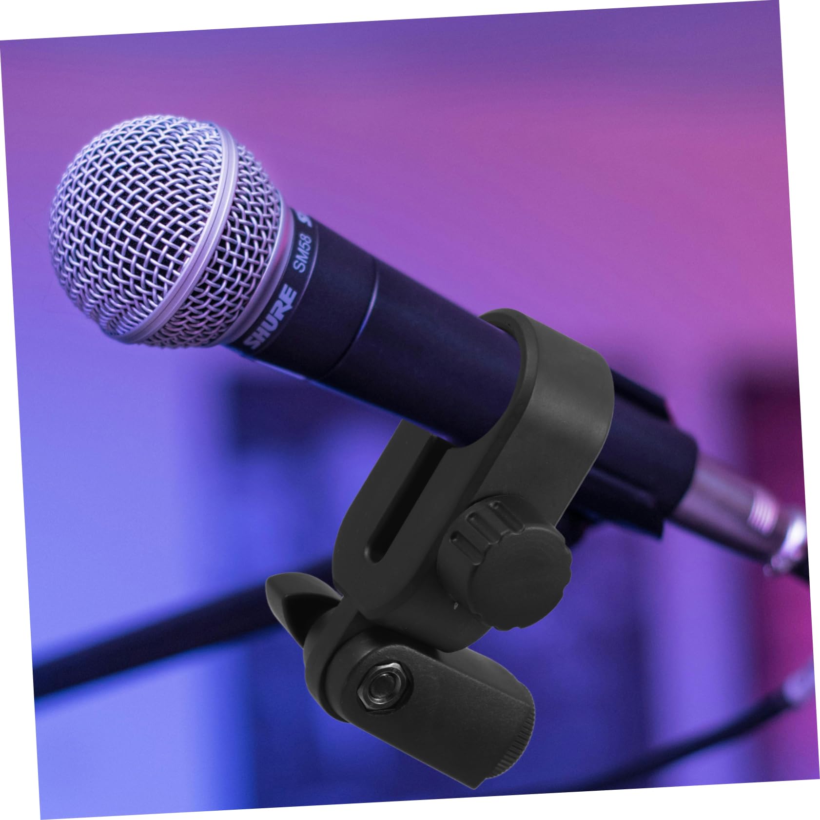 Alasum 8kawałki Uchwyt Mikrofonowy z Plastiku Kompatybilny z Mikrofonem Levitt Stabilny i Antywstrząsowy Łatwy Instalacji Idealny Do Nagrywania i Użycia Studio
