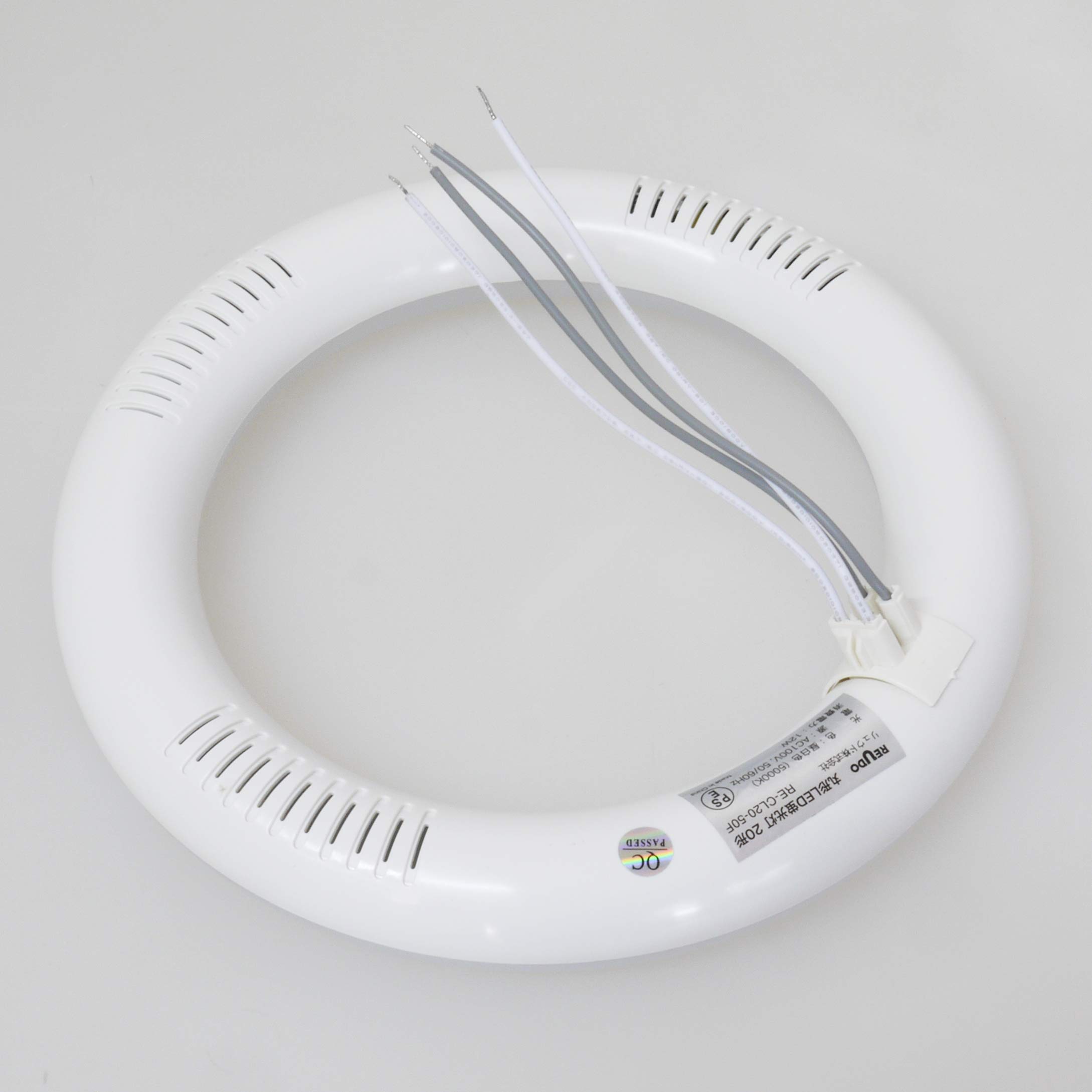 Amazon | 丸形LED蛍光灯 FCL 20形 11W 1200lm 昼白色(5000K) グロー式