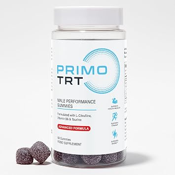 Primo TRT Male Performance - 60 Gummies - 1 Month Supply - Advanced Formula