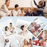 Vista 7 de Almohada cervical para el cuello para aliviar el dolor, almohadas ergonómicas de espuma viscoelástica para dormir con funda de almohada lavable