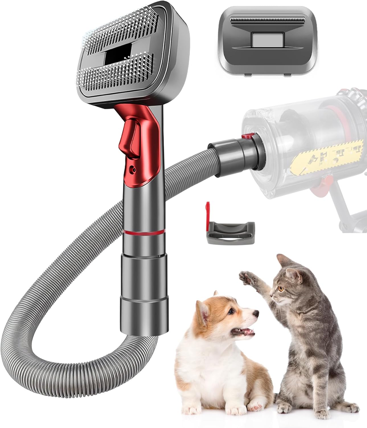 sugurei Dog Pet Grooming Attachment Kit for Dyson Vacuum V7
