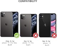Vista 2 de japezop Funda tipo cartera para iPhone 11 Pro Max con tarjetero [bloqueo RFID], funda magnética de cuero con tapa para iPhone 11 Pro Max de 6.5 Café