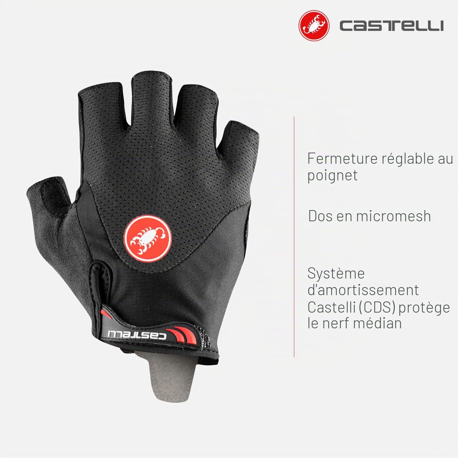 CASTELLI 4519028-030 ARENBERG Gel 2 Glove Men's Cycling Gloves