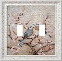 Vista 75 de Cubiertas Decorativas de Arte para Interruptores de Luz, Hojas de Otoño, Placa de Pared de Palanca Individual, Cubierta Decorativa de Interruptor