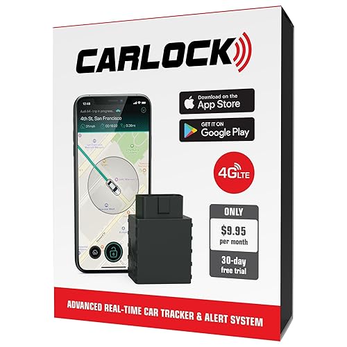 CARLOCK Anti Theft Car Device - Real Time 4G Car