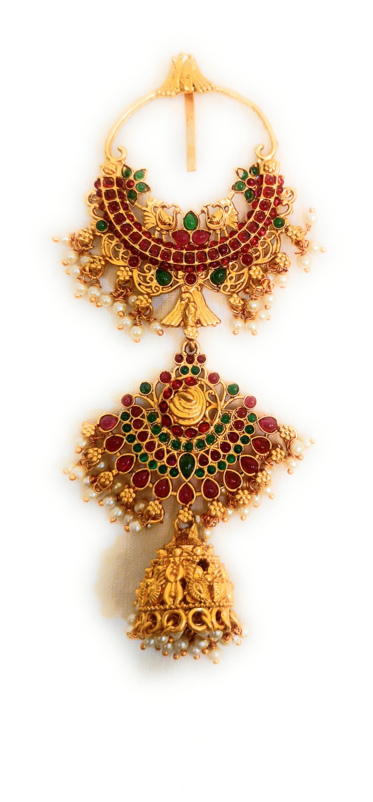 Aryavansh Emporium Gold Plated Lakshmi Design Bridal Temple Jewellery Jadai Billai Wedding Hair Braid Accessories Choti South Hairpins Bridal Bharatanatyam Hair Accessories Pack Of 1 For Girls/Women (B0CNPXQGPZ) Amazon Price History, Amazon Price Tracker