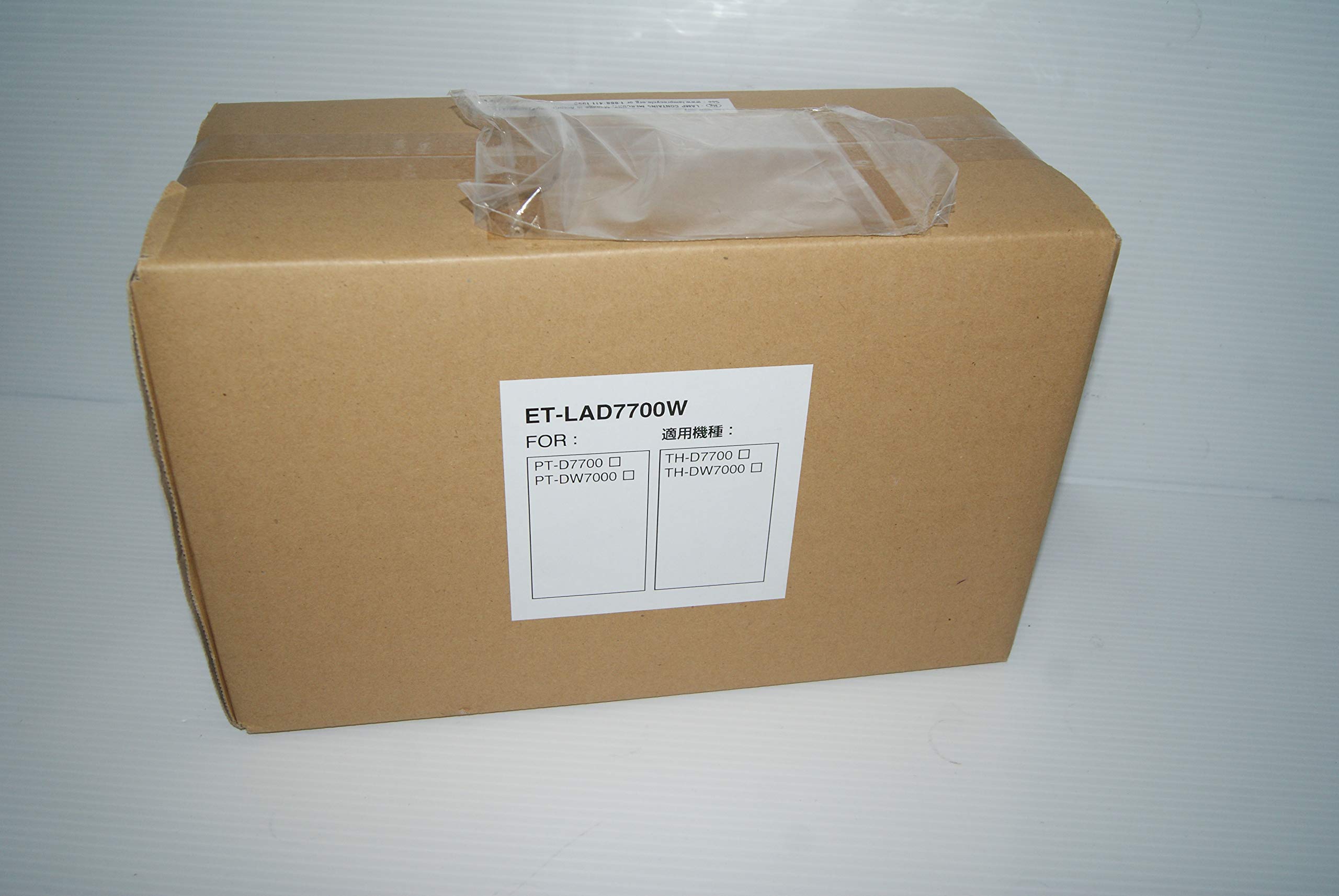 Amazon.co.jp: PANASONIC Projector Lamp ET-LAD7700W (2 Light Set