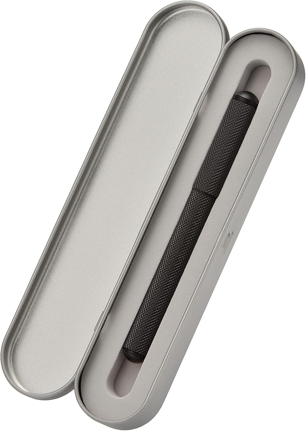Brass Fountain Pen Fine Nib, Black Color Travel Pocket Pen, Unique Style Bullet Shape with Metal Box
