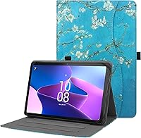 Vista 12 de Universal 10.1", 10.2", 10.5", 10.9", 11" Funda para Tablet, Funda Folio con Ángulos de Visualización Múltiples y Correa para Lenovo