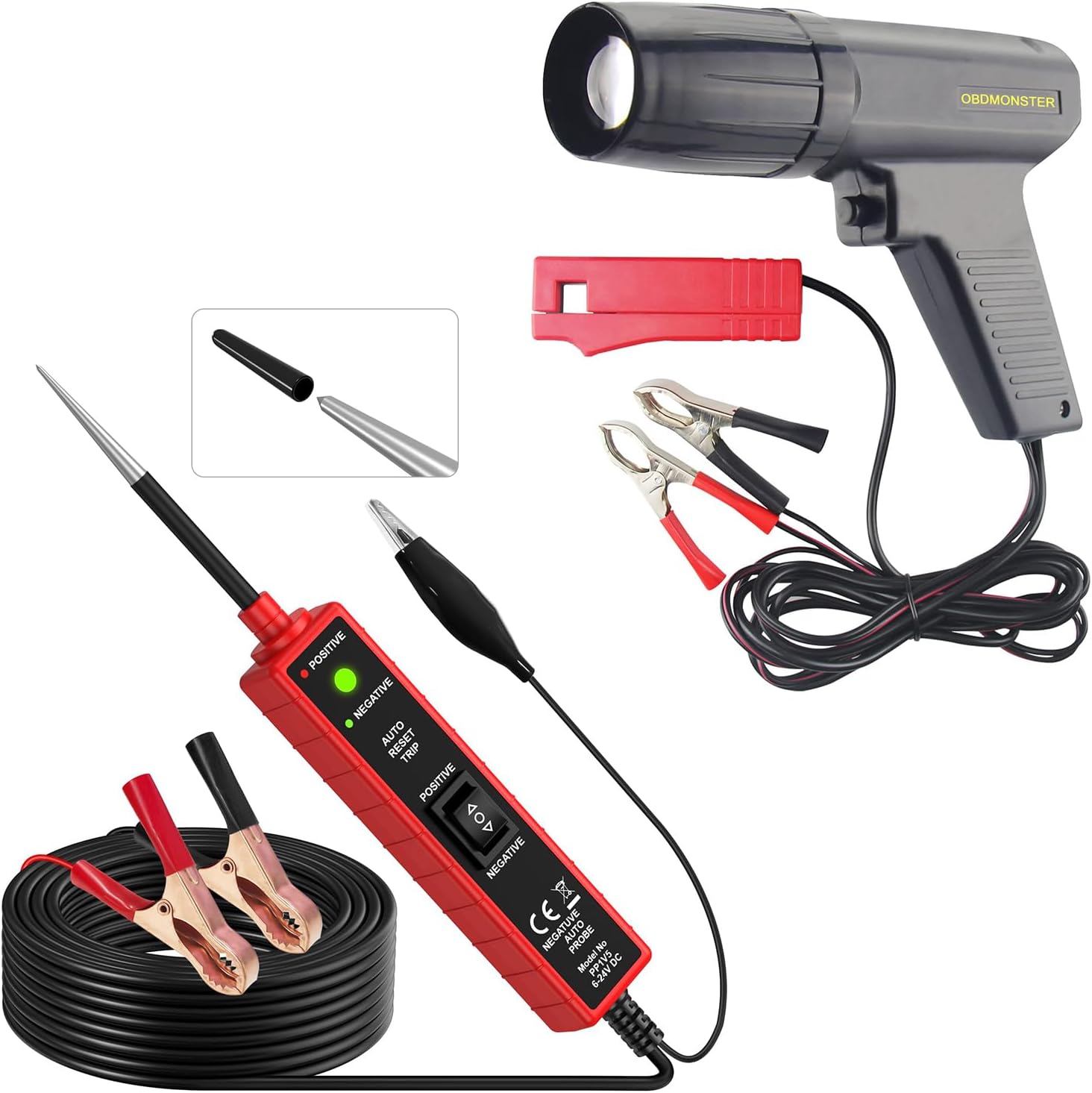 Automotive Timing Light 12V+Power Circuit Probe Tester Automotive
