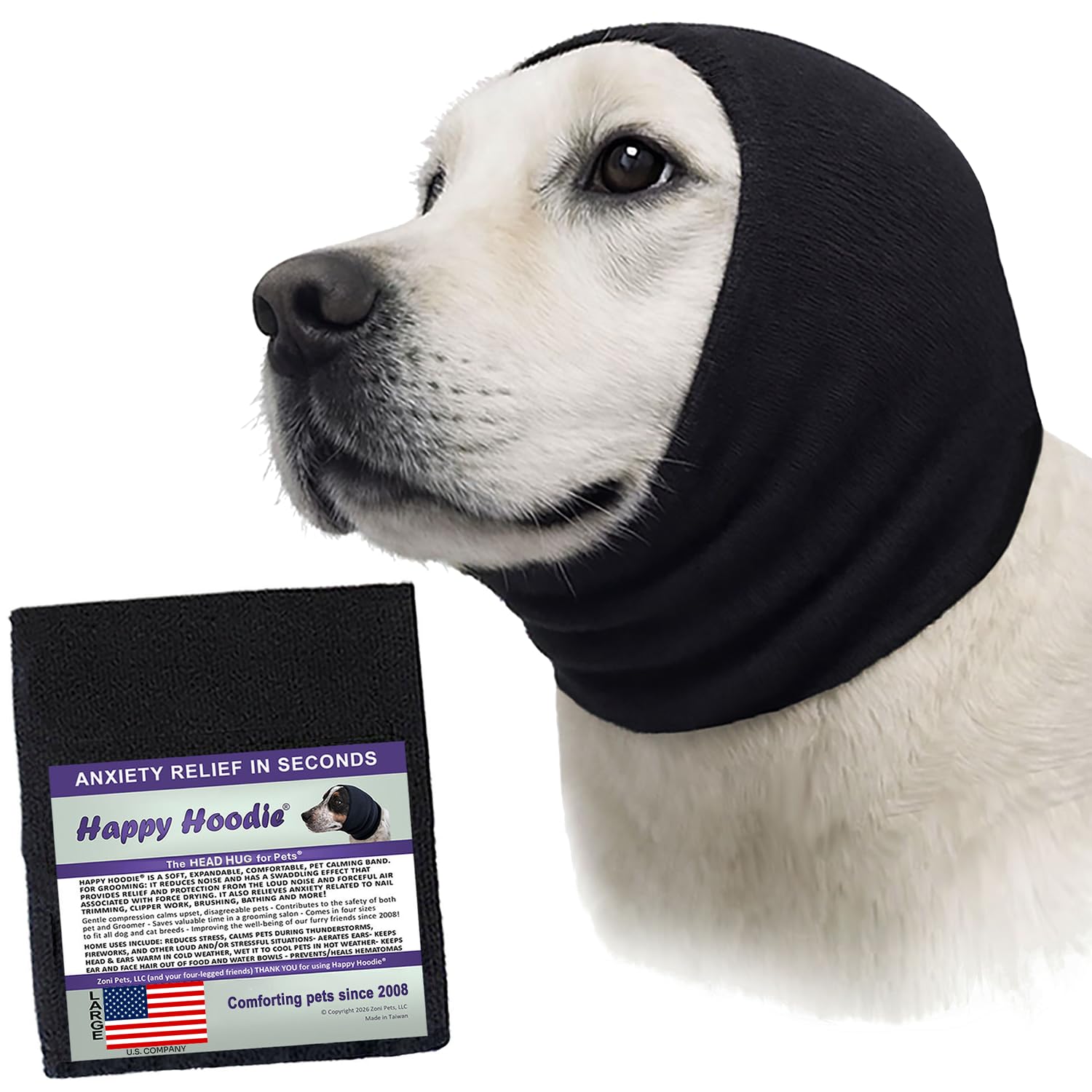 Happy Hoodie The Original Calming Band