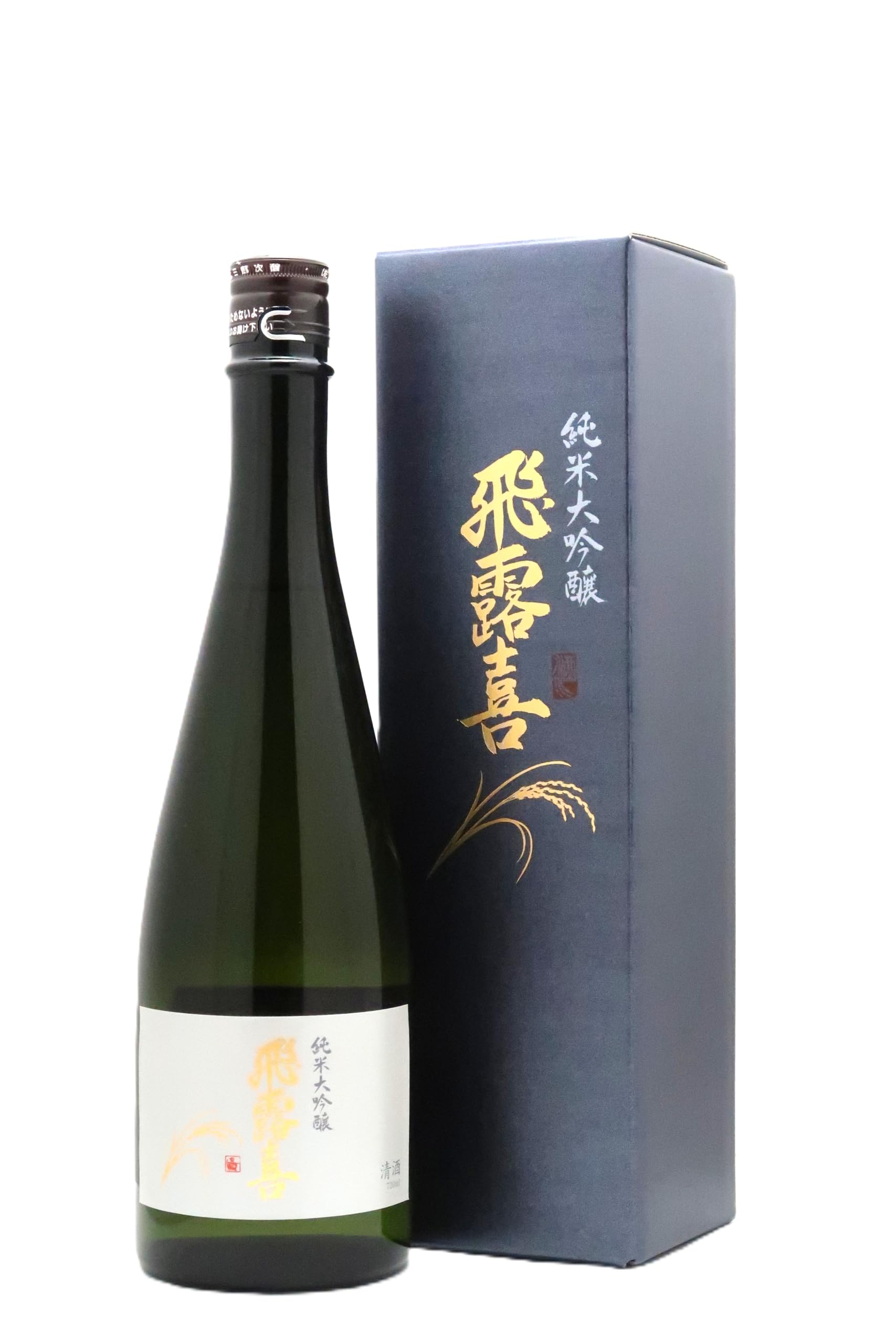Amazon.co.jp: 飛露喜 純米大吟醸 720ml 化粧箱入り 【クール便発送