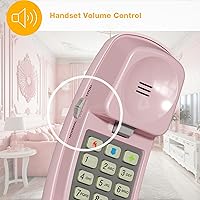 Vista 41 de Teléfono con cable AT&T 688 pies, Negro