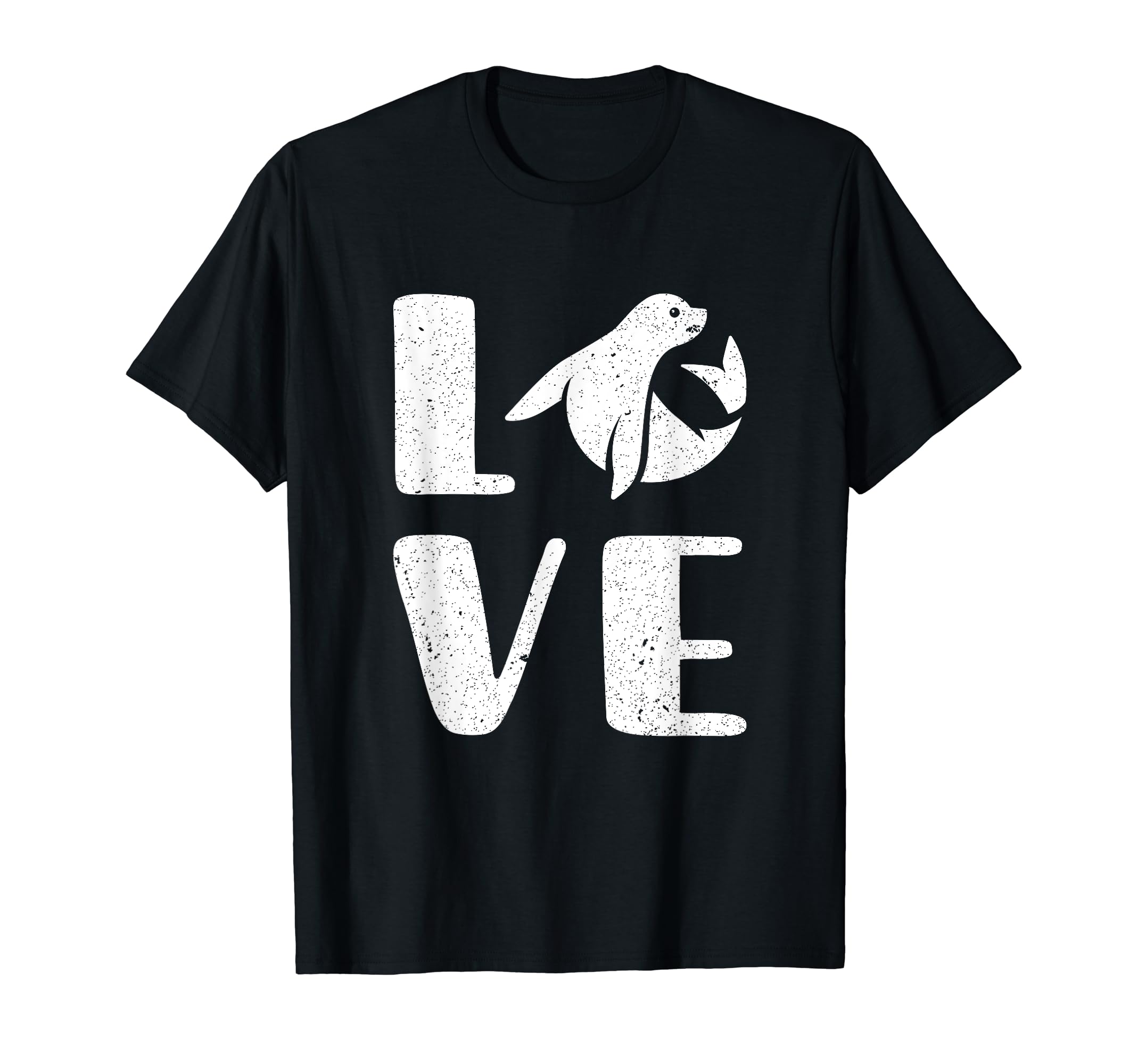 Seal Ocean Puppy Sea Lion Heartbeat Gift Sea LionOcean Puppy Seal Lover Valentines Day Gift Sea Lion T-ShirtOEKO-TEX STANDARD 100
