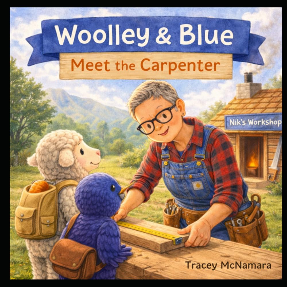 Woolley and Blue Meet the Carpenter: A New Zealand Animal Adventure for Ages 3-7 (Woolley and Blue's Adventures)