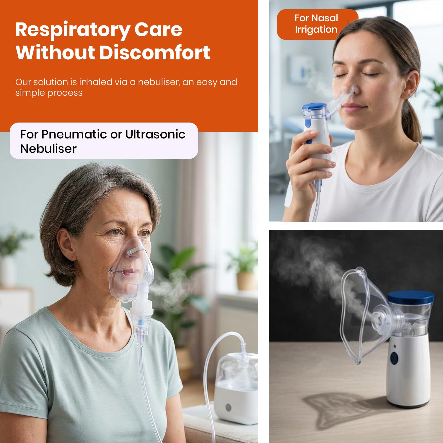 Hypertonic saline solution for inhalation VED, 7% sodium chloride (NaCl), 4.0 ml for adults and children. (7%, 50, unità)