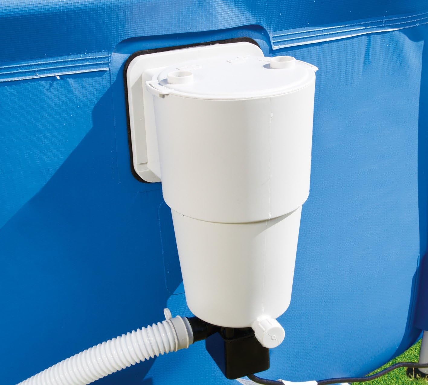 Summer Waves10'x30"Metal Frame Pool with Skimmer Plus Filter System