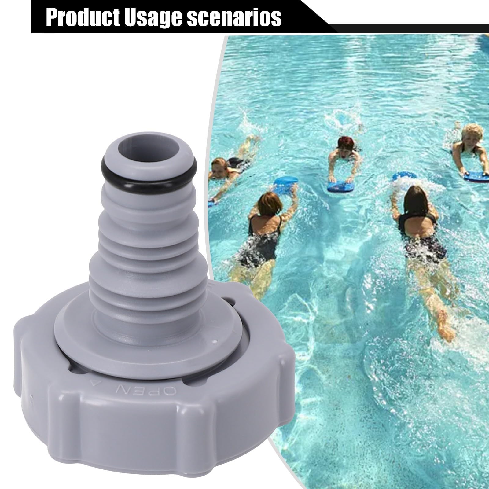EMagTech 2 Pezzi Guarnizione Per Valvola Di Riempimento WC Di Ricambio Rondella Cassetta Di Scarico Valvola Galleggiante Per Membrane 242mp071 Nero Co 92947279