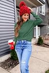 Arach&Cloz Womens Sweaters Spring 2026 Long Sleeve Crew Neck Lightweight Knitted Pullover Casual Ladies Tops
