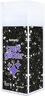 Hemway Craft Glitter Shaker 110g / 3.9oz Glitter for Arts, Crafts, Resin, Tumblers, Nails, Painting, Decoration, Festival,...