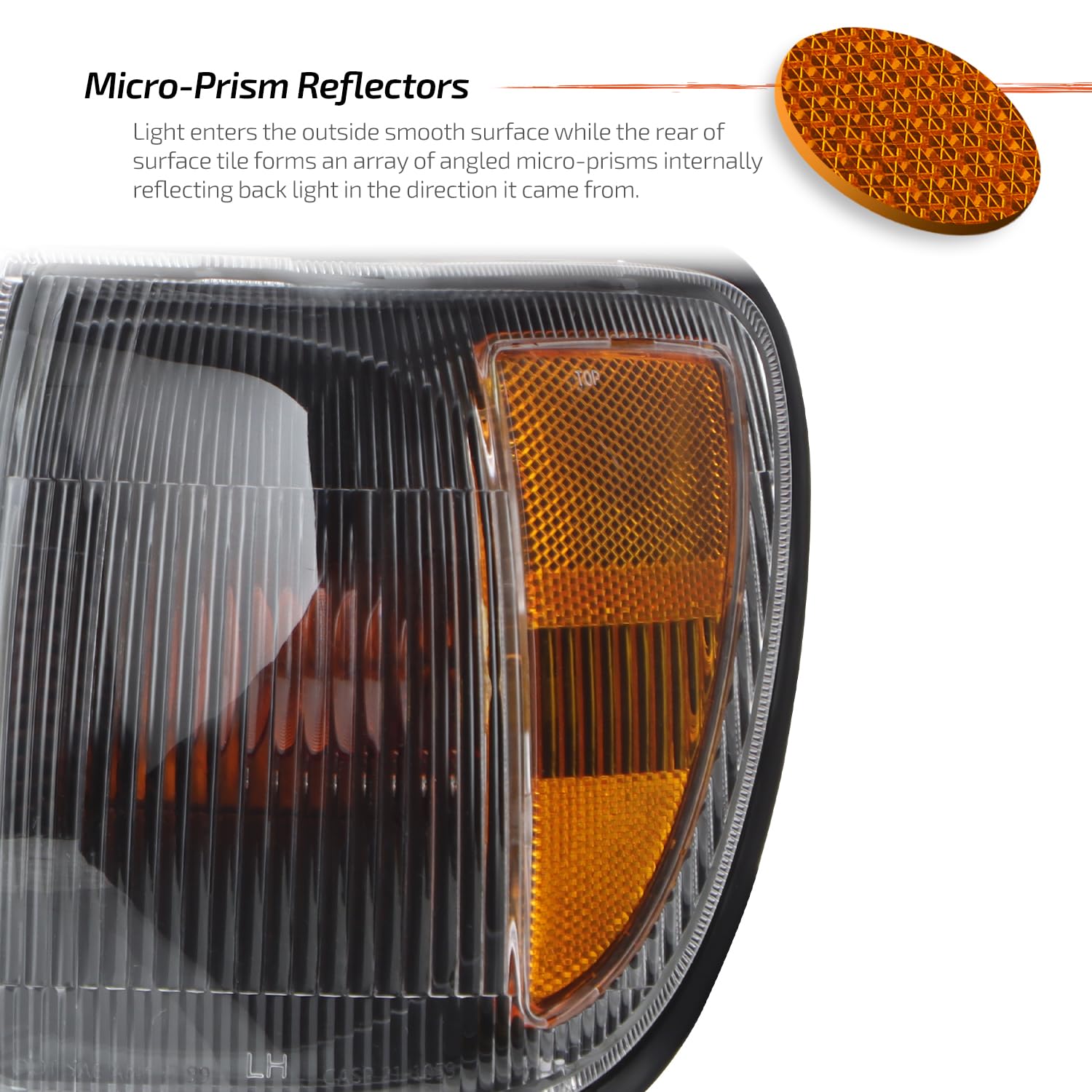 Chrome Headlight & Parking Light Set (4-Piece) For Nissan Pathfinder 1999-2004