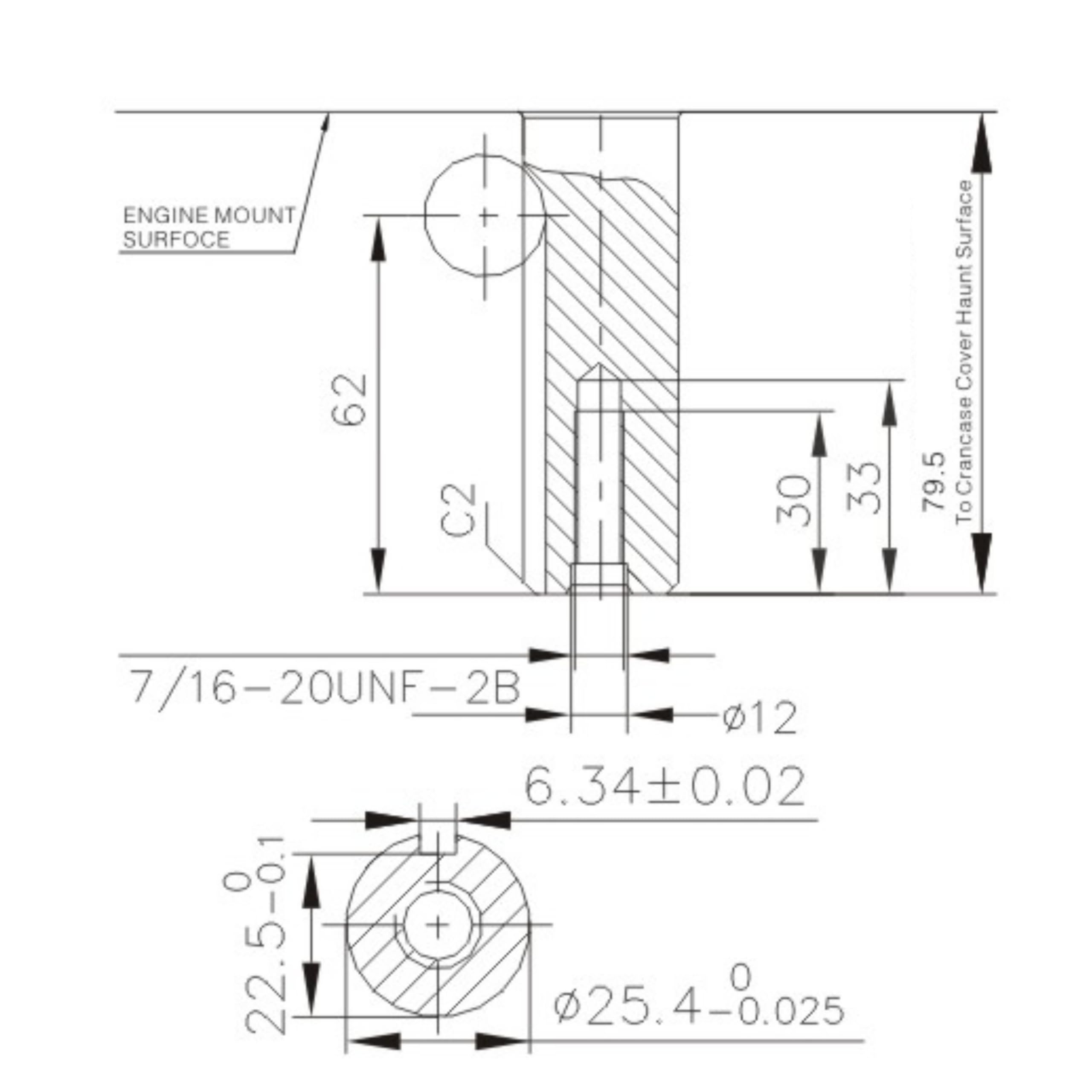 Loncin LC1P92F-1 Benzinmotor 13 PS 452 ccm Austauschmotor Rüttelplatte Kartmotor Einachser Austauschmotor