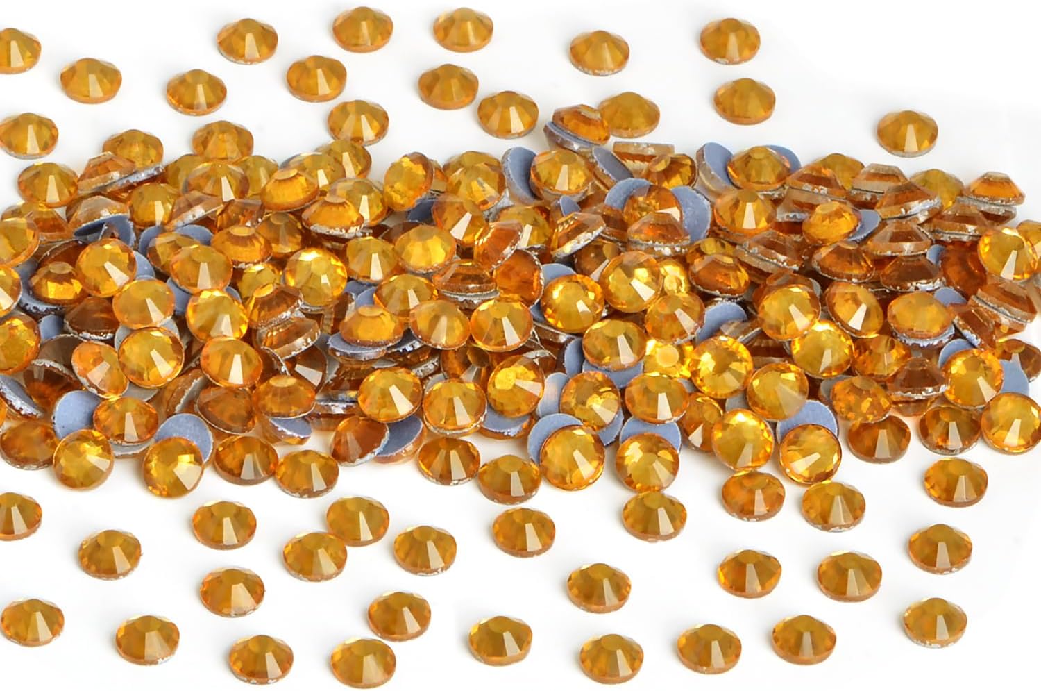 NCB 14400pcs Hotfix Crystal Rhinestones for Clothes Crafts, Hot Fix Bulk Flatback Crystals, Iron on Hotfix for DIY Decoration 100 Gross (Black, ss16/14400pcs)