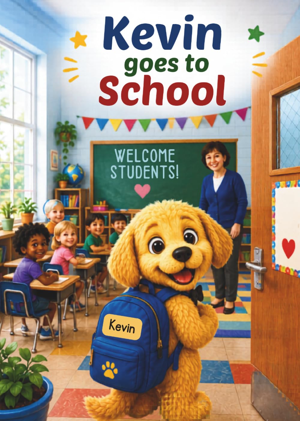 Kevin Goes to School: A First Day of School Adventure (Kevin's Big Adventures)