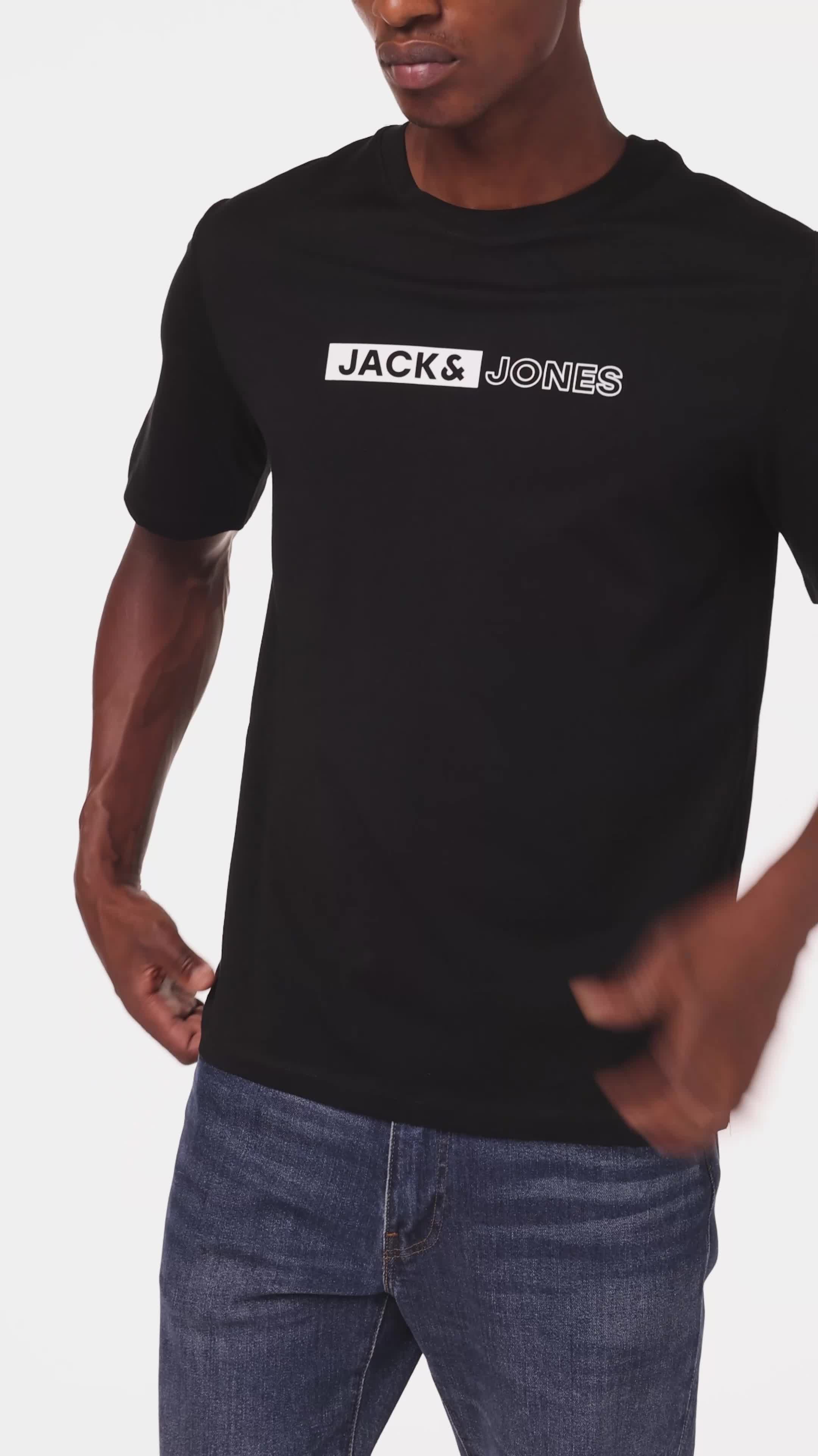 JACK&JONES PLUS Jjecorp Logo Tee SS O-Neck Noos Pls T-Shirt Uomo - Cotone Morbido - 2