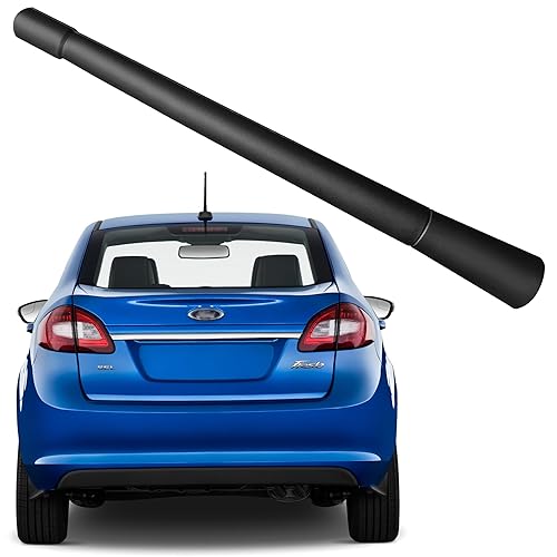 7 Inch Antenna Replacement for Ford Fiesta (2008-2019), Ford Fiesta Antenna, Flexible Rubber Antenna Mast