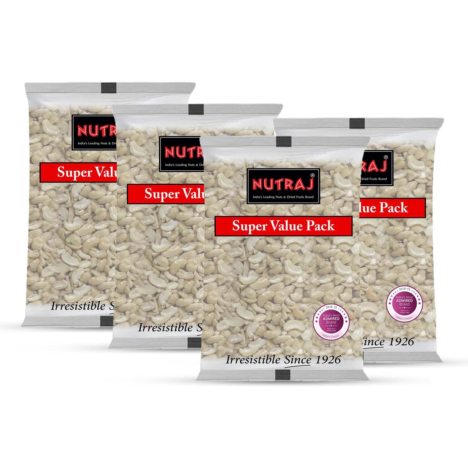 Nutraj Broken Cashews 4 Pieces Split Nut 1.6kg | Nutritious, Crunchy & Delicious | Perfect for snacking| Kaju | Tukda Kaju | For Making Cakes & Sweets | (B0C9DM59GK) Amazon Price History, Amazon Price Tracker
