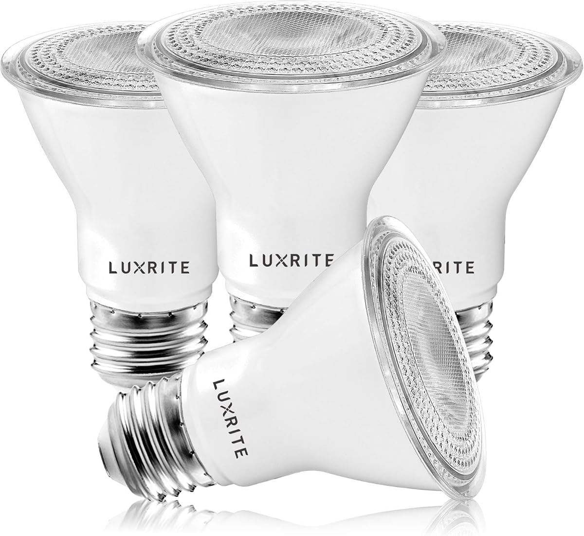 LUXRITE PAR20 LED Bulbs 4 Pack
