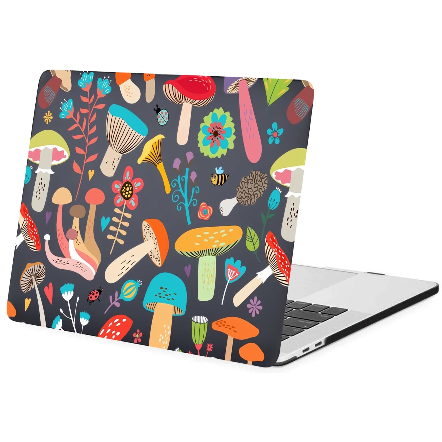Funda MacBook Pro 13 solución contra arañazos carcasa rígida A1502 con diseño champiñón 8