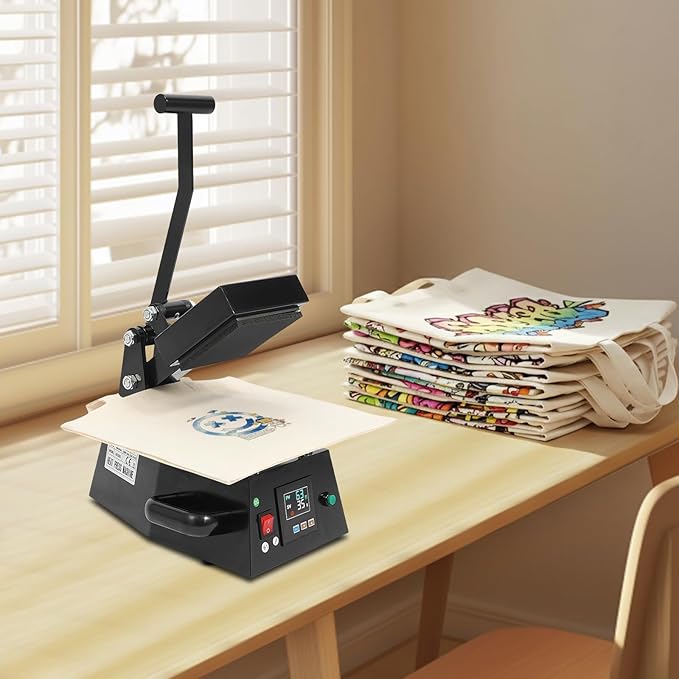 Máquina de Termofijado Digital FuoiDuu 4.7''x4.7'', 450W, 110V, Negra miniatura 4