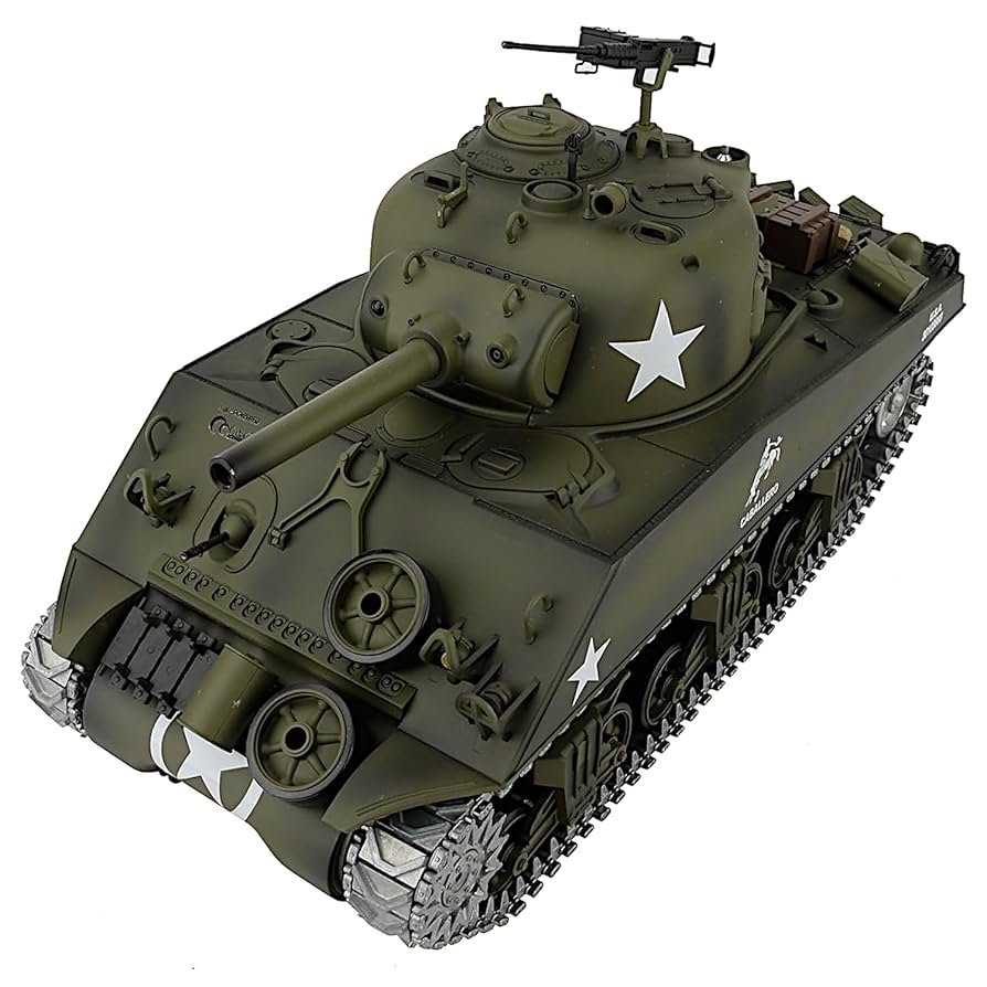 T*U様 1/16 M4 SHERMAN シャーマン RCタンク タミヤよりRCタンクの最新キット「1/16RC M4シャーマン（105mm