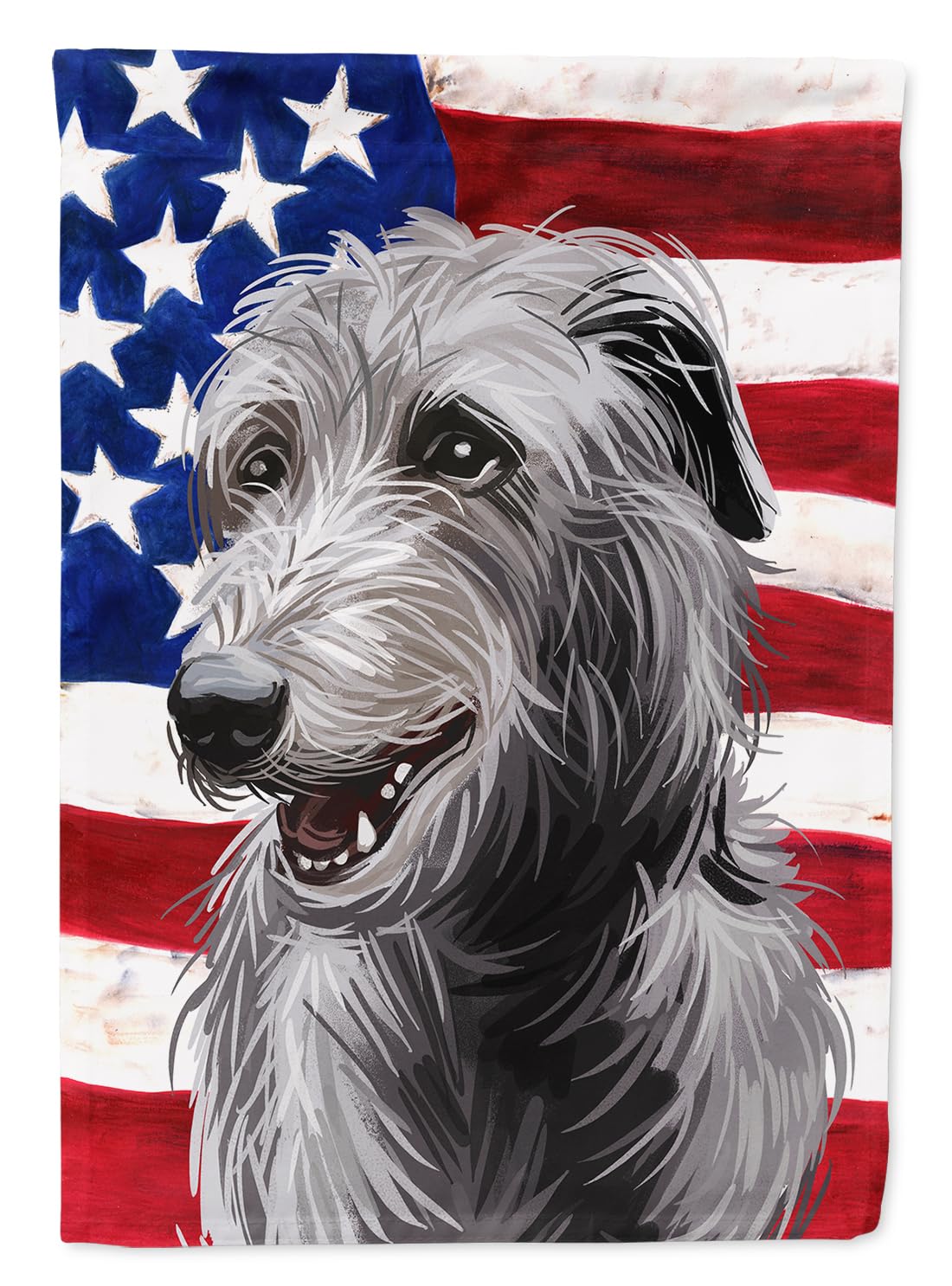 Bannière en canevas Caroline's Treasures Scottish Deerhound Dog grand format