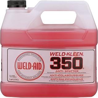 Weld-Aid Weld-Kleen 350 Anti-Spatter 007091 – 5 gallon, Non-Flammable, Paintable, Anti-Spatter Spray for Nozzle & Tip