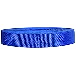 Strapworks Lightweight Polypropylene Webbing - Poly Strapping for Outdoor DIY Gear Repair, Pet Collars, Crafts - 3/4 Inch by 10, 25, or 50 Yards, Over 20 Colors, Royal Blue, 3/4 x 10 yard