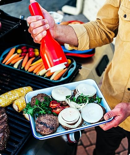 Miniatura 7 de FinaMill Classic Battery Spice Mill – Battery Operated Salt and Pepper Grinder Set, Includes 2 Interchangeable Spice Pods, Adjustable Coarseness,