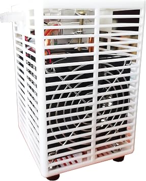 5 Gal Semiconductor TEC Aquarium Chiller - Small 18.9L Water Cooler with Pump/Hose, Hydroponic Cooling for Axolotl Jellyfish Coral Shrimp, Quiet 58dB, 110-240V, No Temperature Control
