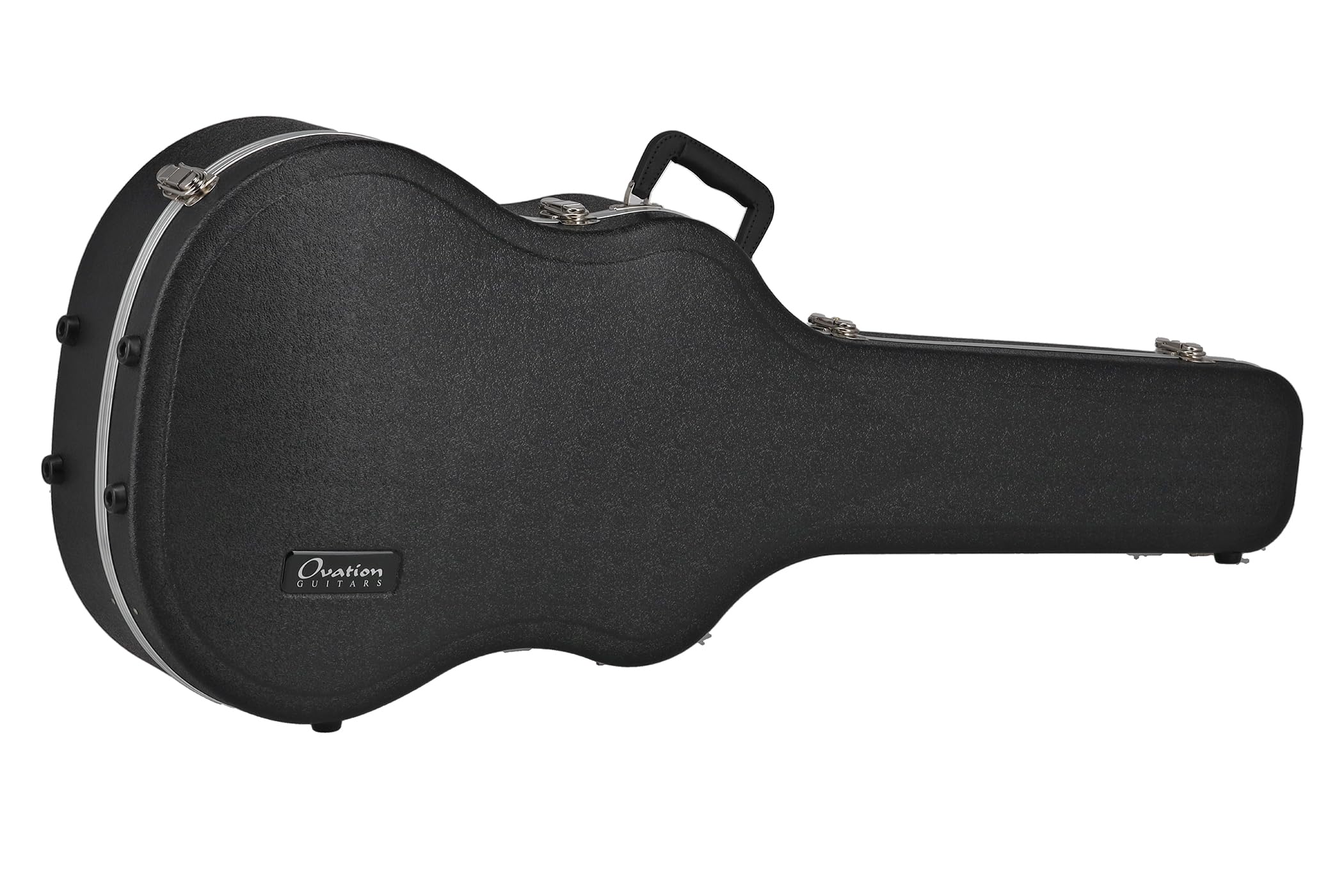 GEWA Ovation Gitarrenkoffer ABS Case - Original Formkoffer, passend für Deep Bowl/Mid-Depth - ABS-Schale - Alu-Profil - Schock-Absorber - Plüschfütterung - Zubehörfach, 8158-G