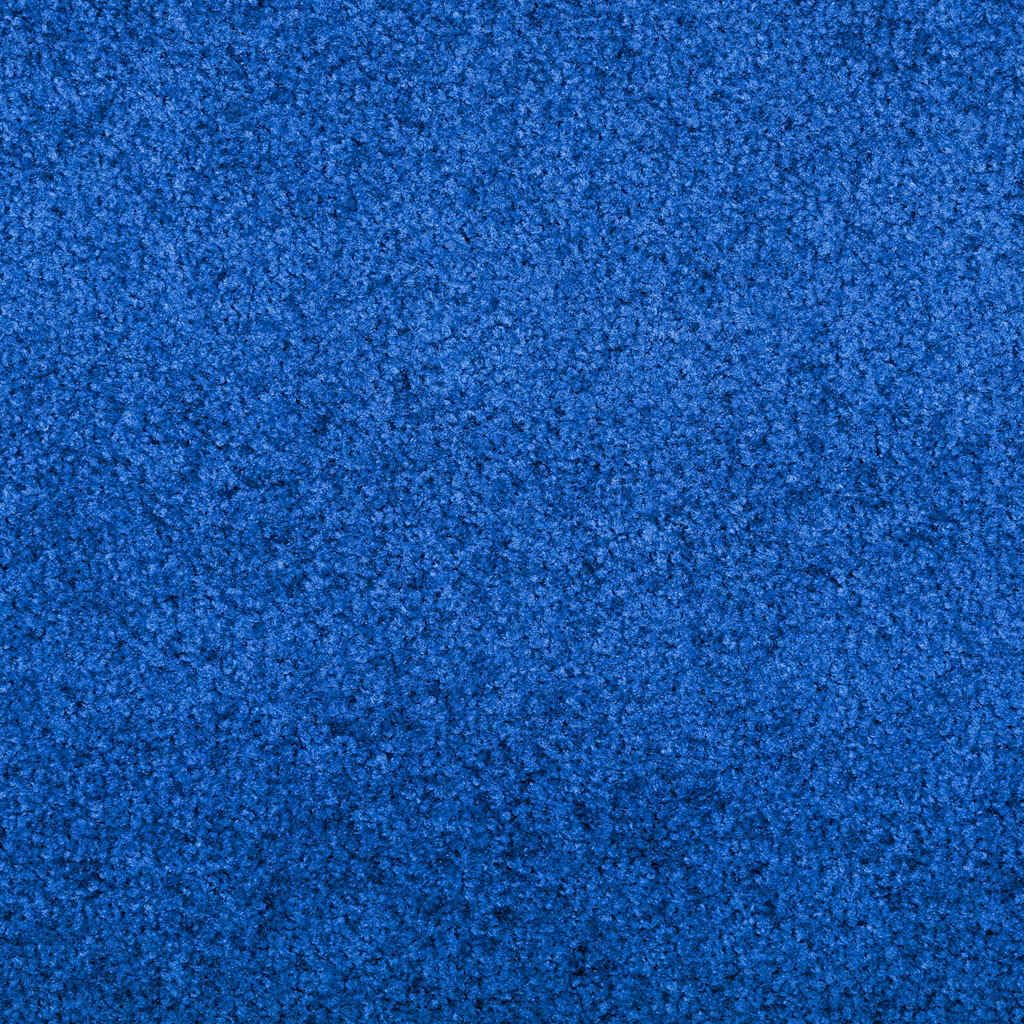 Fußmatte Blau Schwarz 120x400 cm Polyamid Eingangsmatte