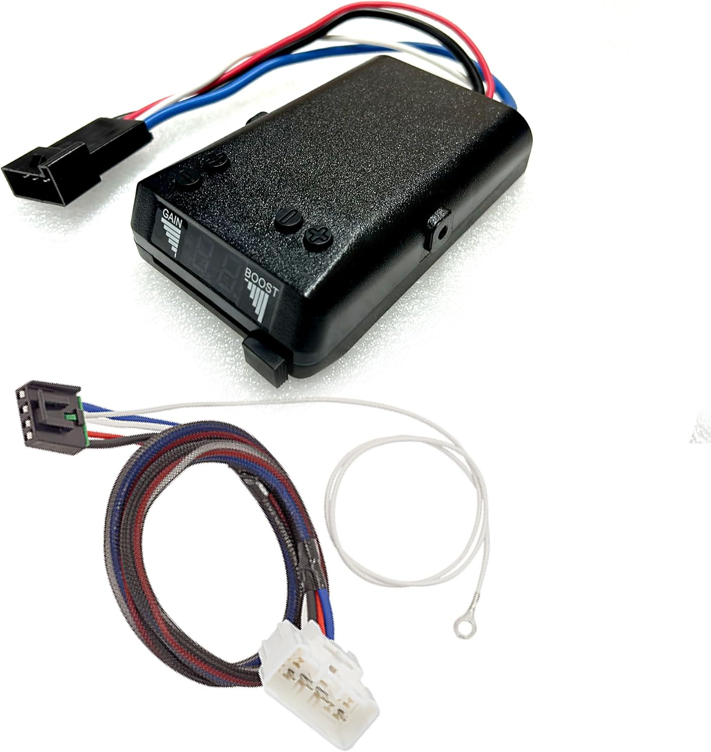 8507111 Timed Electric Brake Controller with Wiring Harness, Compatible with Toyota Tacoma, Tundra
