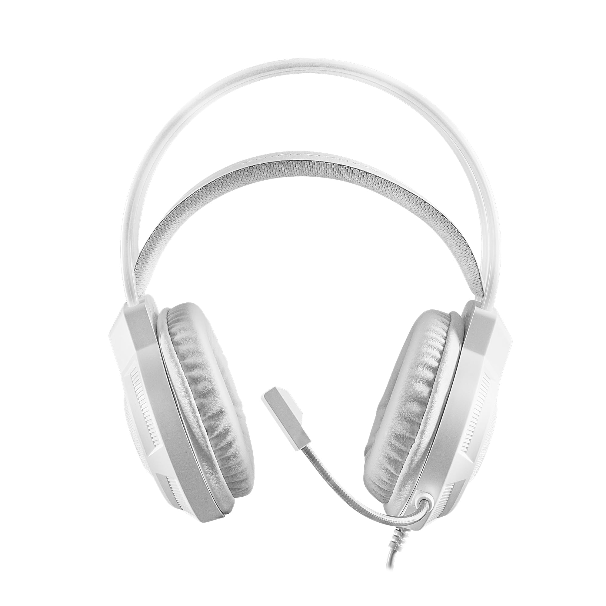 Mars Gaming MH124, Auriculares Gaming FRGB Rainbow, Diseño Ergonómico, Micrófono Flexible, Control de Volumen, Windows, Linux, Mac, PS4, PS5, Xbox One, Xbox Series X|S, Switch, Switch 2, Blanco — view 6